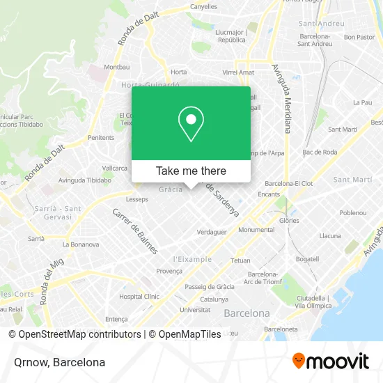 Qrnow map