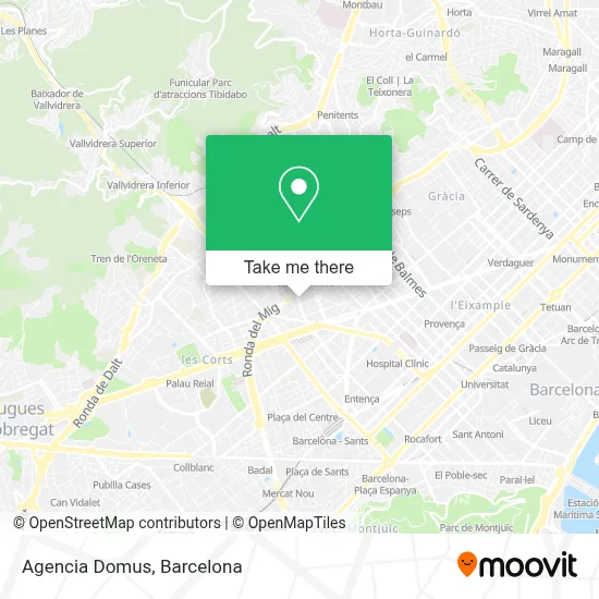 Agencia Domus map