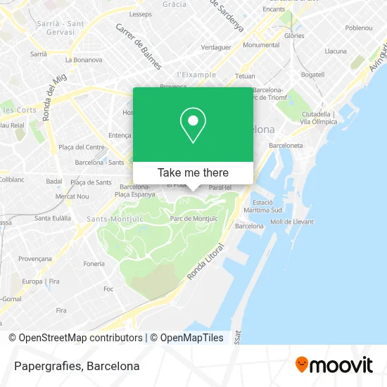 Papergrafies map