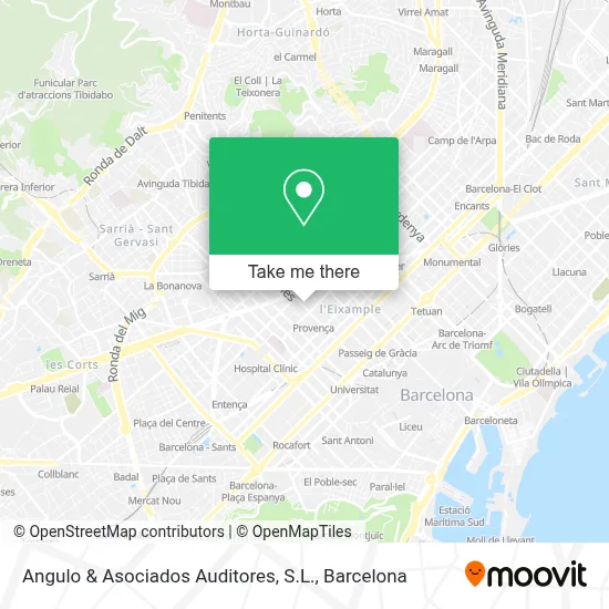 Angulo & Asociados Auditores, S.L. map