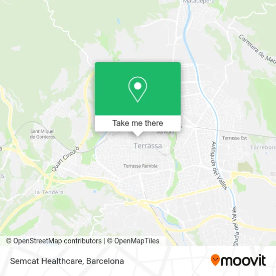 Semcat Healthcare map