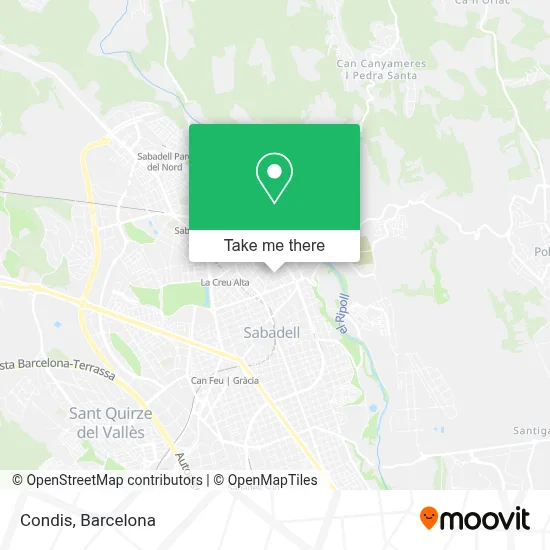 Condis map