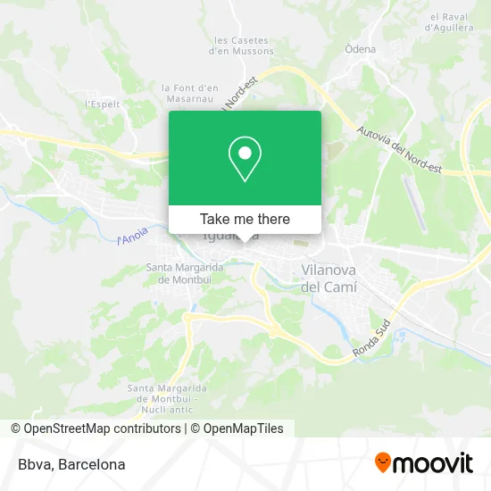 Bbva map
