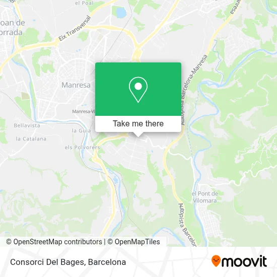 Consorci Del Bages map