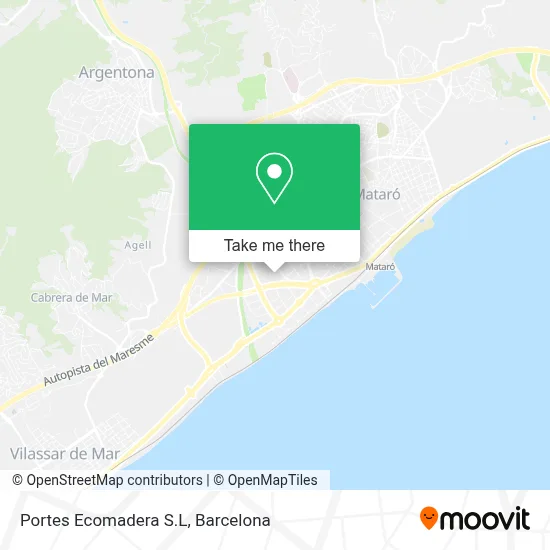 Portes Ecomadera S.L map