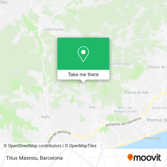 Titus Masnou map