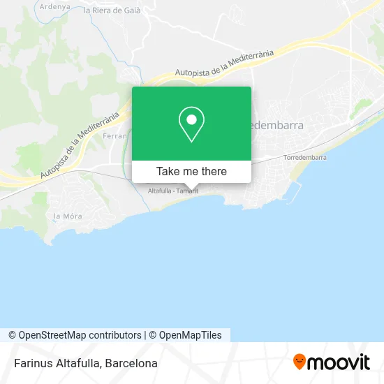 Farinus Altafulla map