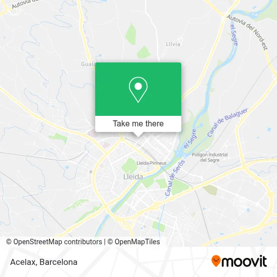 Acelax map