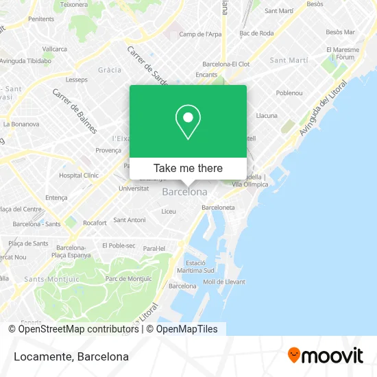 Locamente map