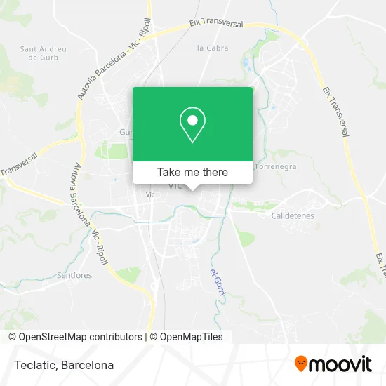 Teclatic map