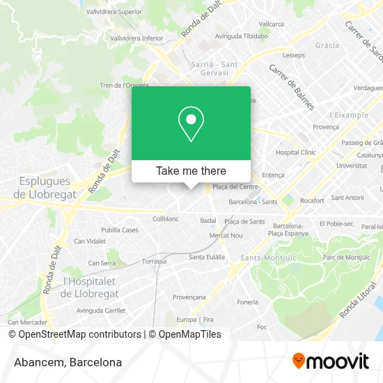 Abancem map