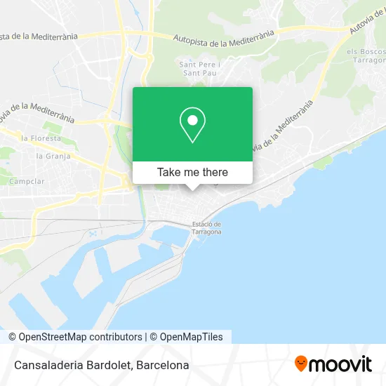 Cansaladeria Bardolet map