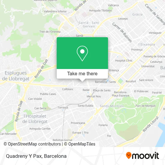 Quadreny Y Pax map