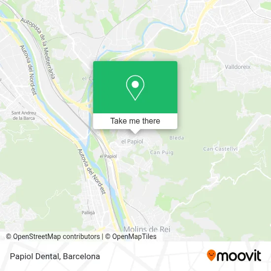 Papiol Dental map