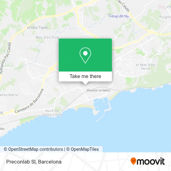 Preconlab Sl map