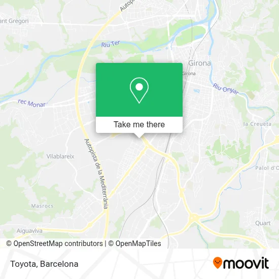 Toyota map