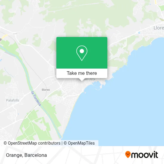 Orange map