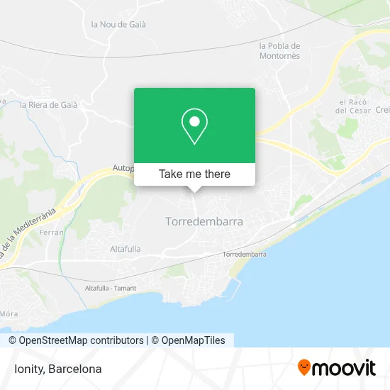 Ionity map