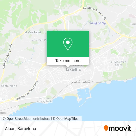 Aican map
