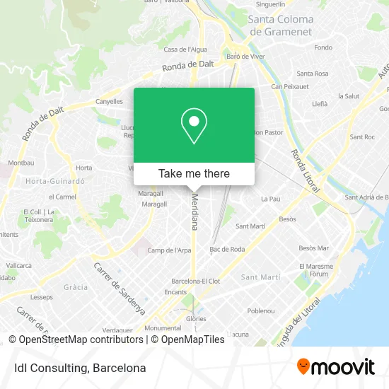 Idl Consulting map
