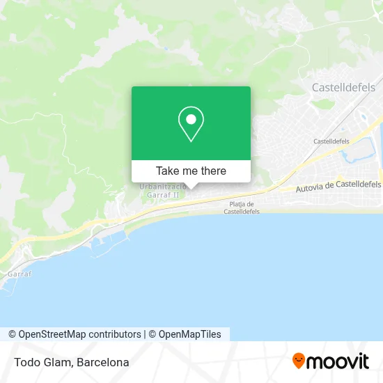 Todo Glam map