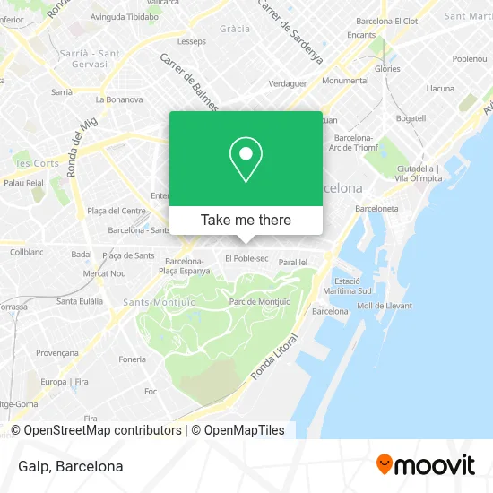 Galp map