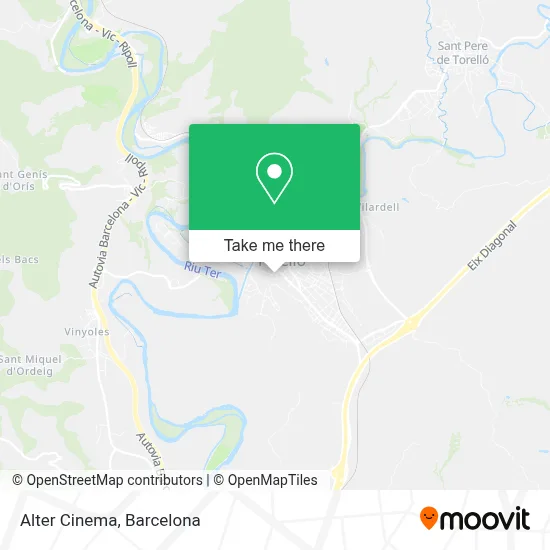 Alter Cinema map