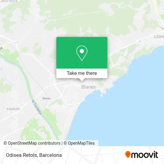 mapa Odisea Retols