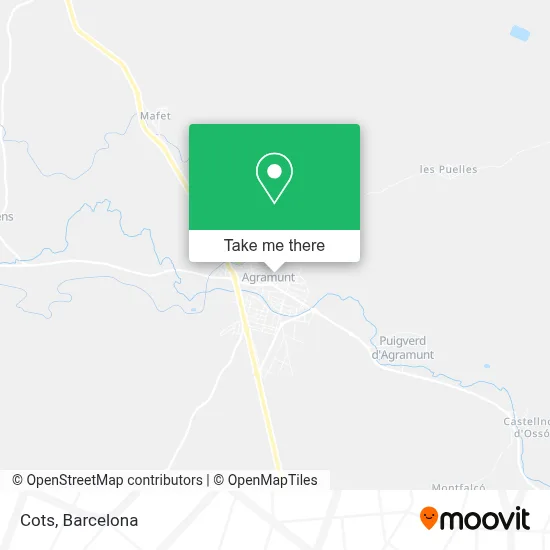 Cots map