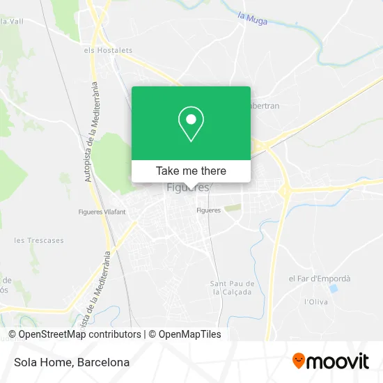 Sola Home map