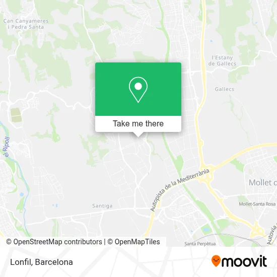 Lonfil map