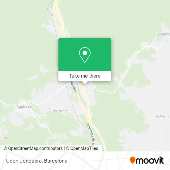Udon Jonquera map