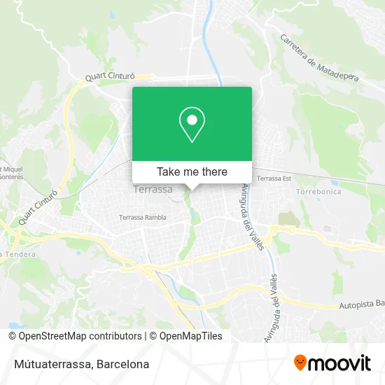 Mútuaterrassa map
