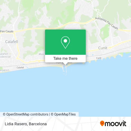 Lidia Rasero map