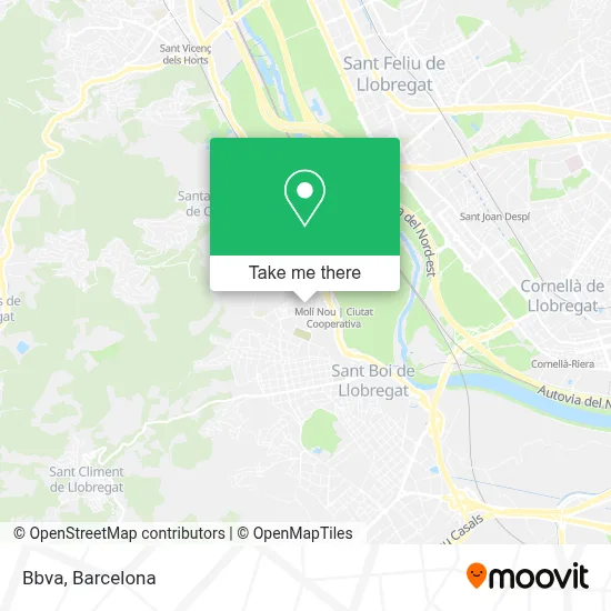 Bbva map