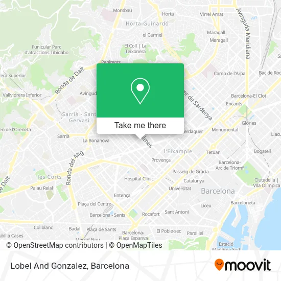 Lobel And Gonzalez map