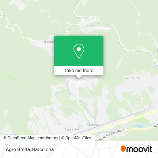 Agro Breda map