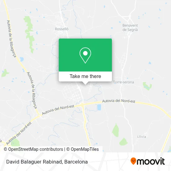 David Balaguer Rabinad map