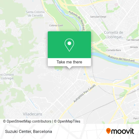 Suzuki Center map