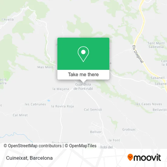 Cuineixat map