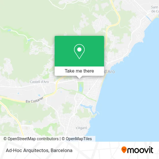 Ad-Hoc Arquitectos map