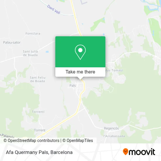 Afa Quermany Pals map
