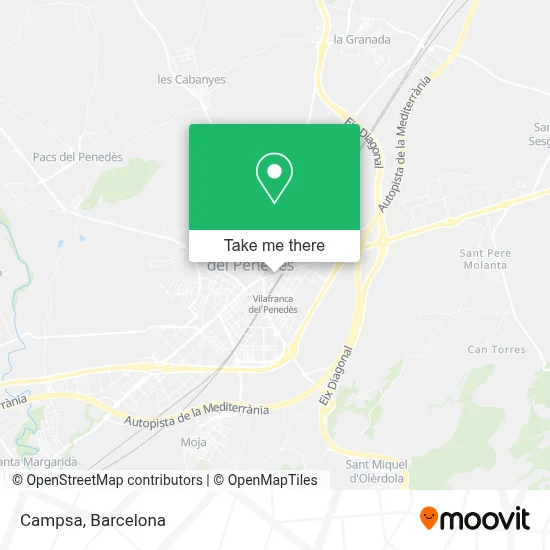 mapa Campsa