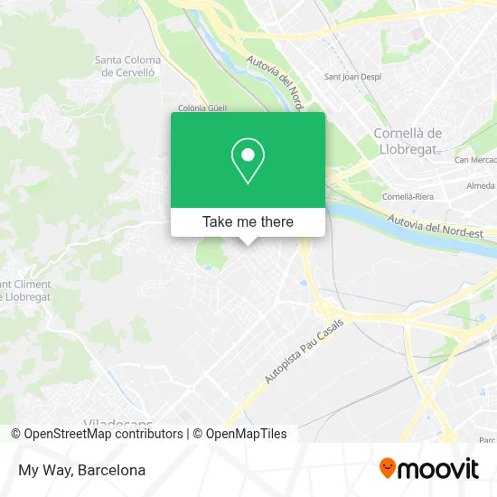 My Way map