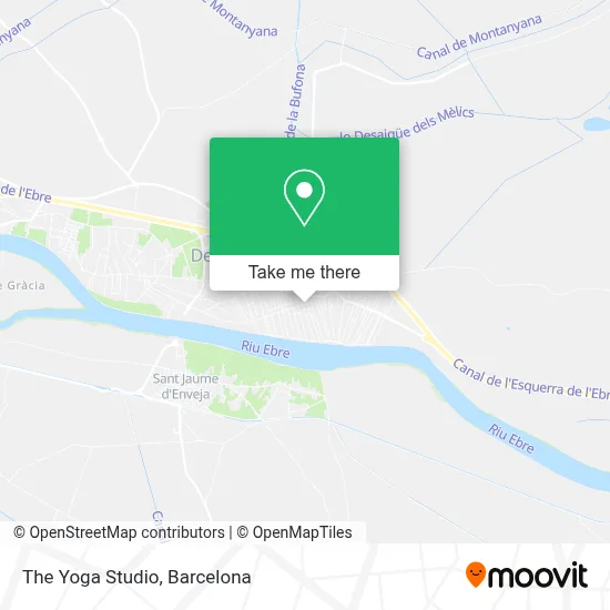 The Yoga Studio map