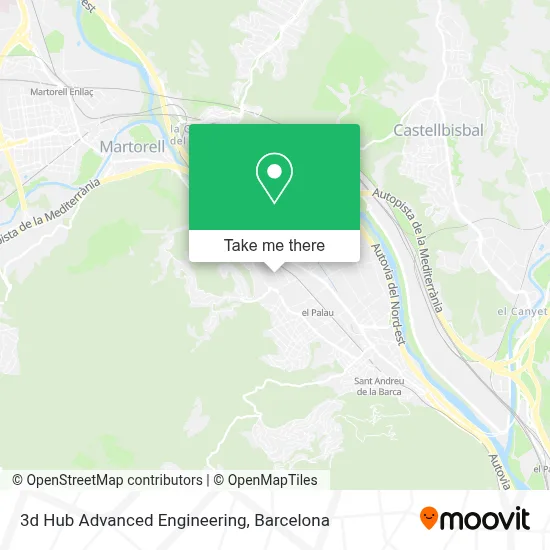 3d Hub Advanced Engineering map