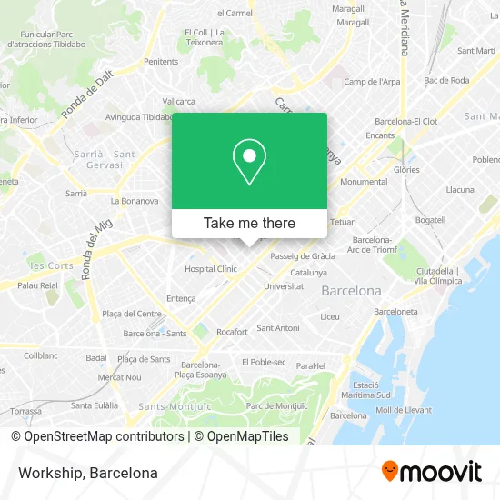 Workship map