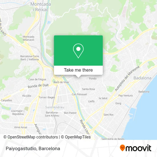 Paiyogastudio map