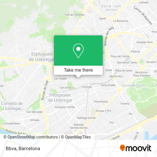 Bbva map