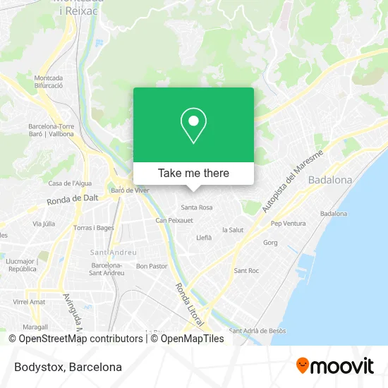 mapa Bodystox